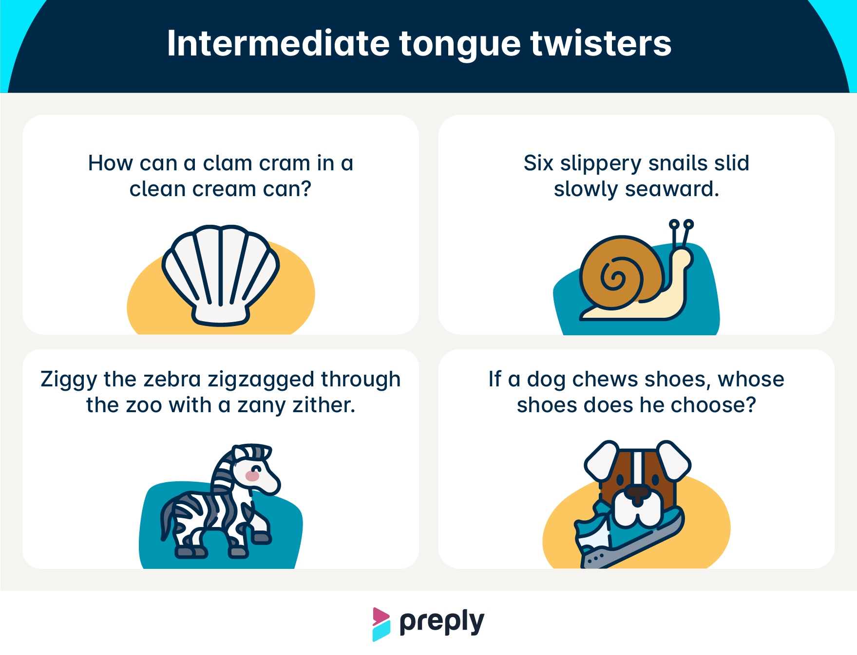 65 English Tongue Twisters to Practice Pronunciation