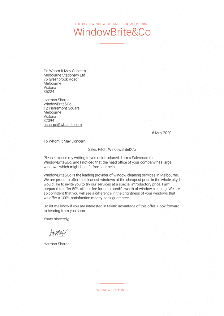 Business Letter Template 1 724x1024 